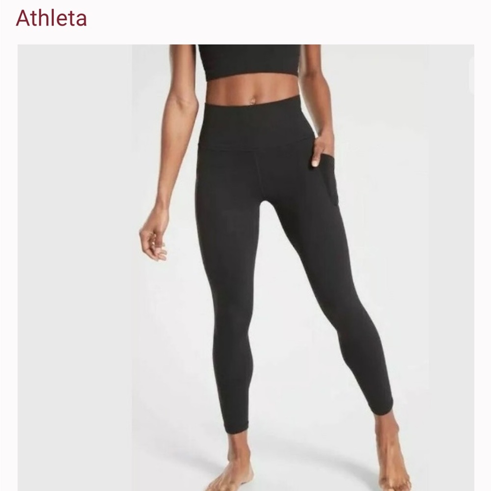 NWOT ATHLETA SALUTATION STASH POCKET TIGHT.